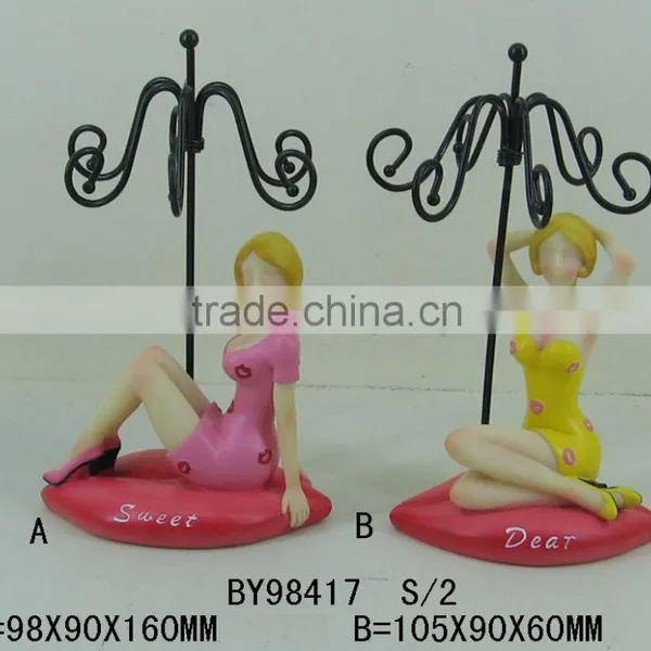 Lips Jewelry Holder Resin photo-4