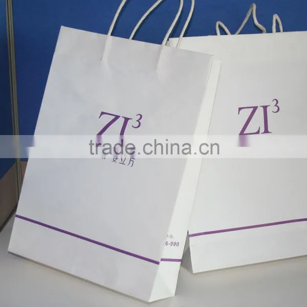 Custom Cheap Price Craft Paper Printing Bag Kraft Paper Bag photo-3