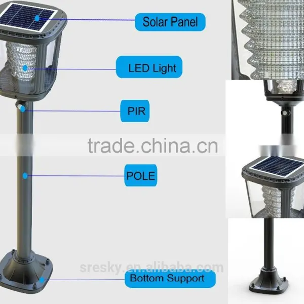 High Quality Cheap Standing Solar Lamp For Garden photo-6