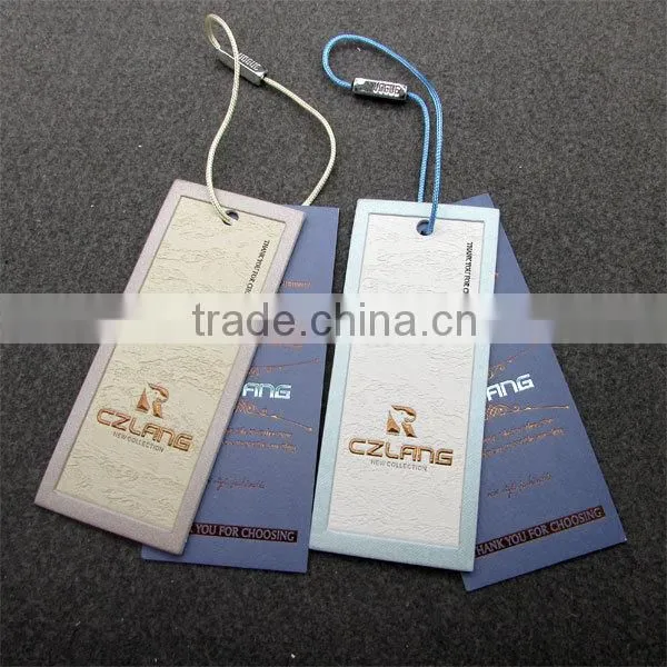 Embossed Logo Frames Hangtags Cardboard photo-4