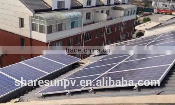 PV Solar Panel Mounting Structure for Pitched Roof