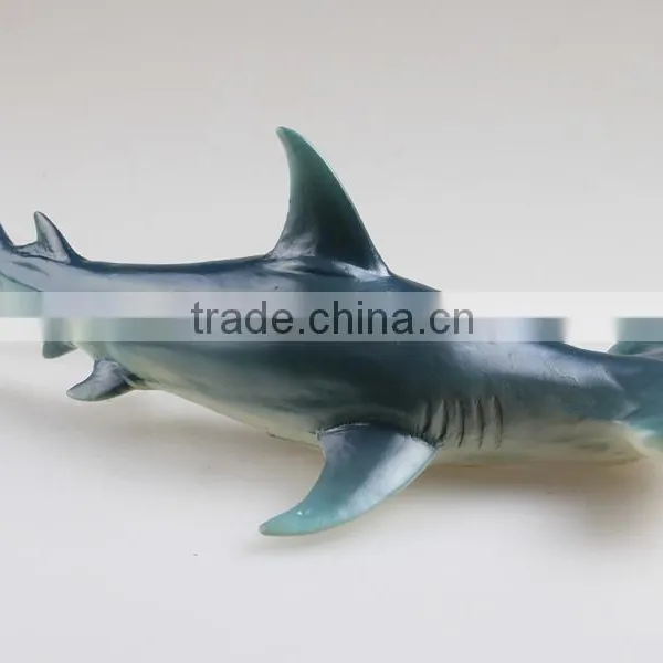 Recur Rotocasting Plastic Animal Toy Sea Animal Toy Hammerhead Shark Toy for Kids photo-3