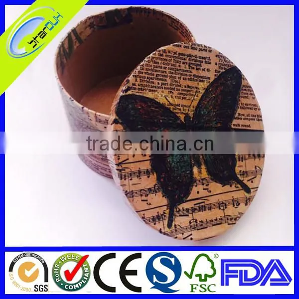 Round Kraft Paper Box Wholesale photo-4