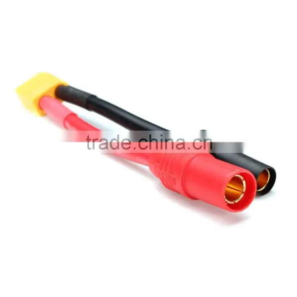 Battery And ESC XT150 High Power Gold Plated Bullet Banana Connector 6mm photo-6