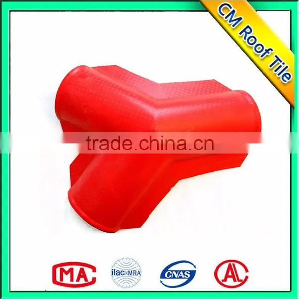 Custom Made Wholesale Pvc Strong Fire Resistance Chinese Temple Roof Tile photo-3