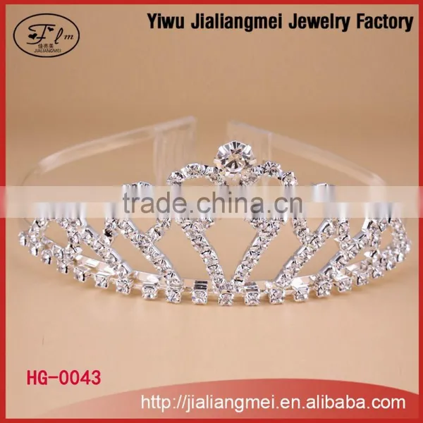 New Designs Fashion Rhinestone Wedding Tiara and Crwon