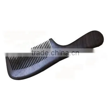 2016 Long Handle Ebony Hair Comb Custom Logo photo-2