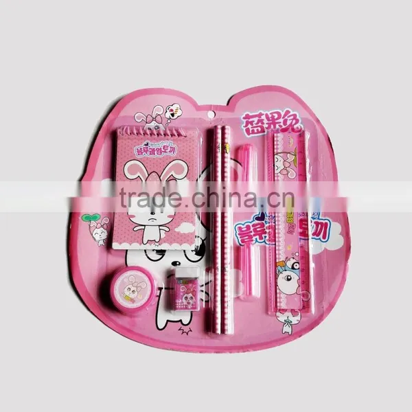 Cheap Wholesale Fashion Mini School Stationery Set/stationery Items for Schools
