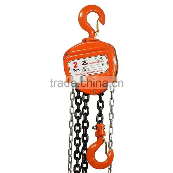 Triangle Shape Customized Chain Hoist Block Different Capacity Chain Block Hoist photo-3