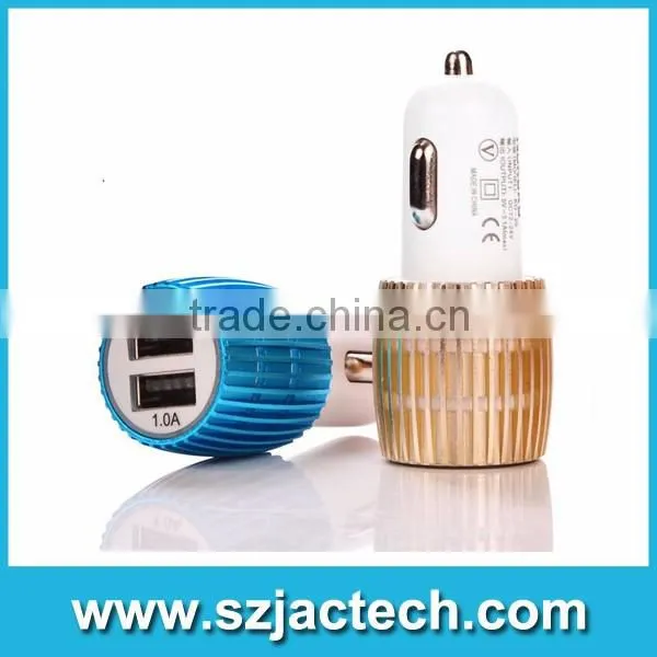 Faster Charger Car Styling DC12V Car Charger Dual USB Power Adapter photo-2