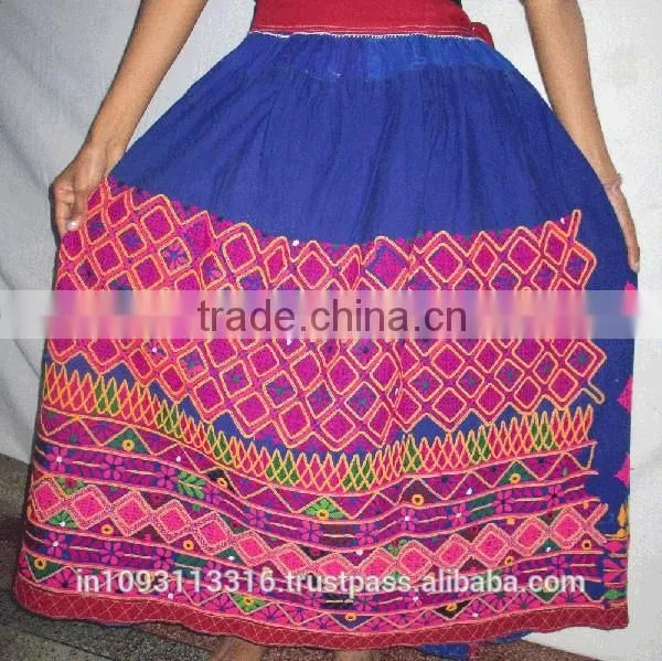 Wholesale Price in New Arrival Handmade Vintage Banjara Cotton Skirt photo-2