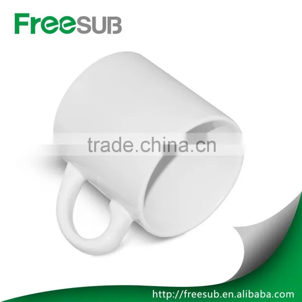 High Quality Small Size Sublimation Coated 6 oz Bone China White Mug for Wholesale photo-5