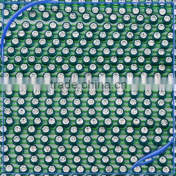 Rhinestone Trimming Iron on Rhinestone Sheet Crochet Trimmings g Venice Lace Trim photo-3
