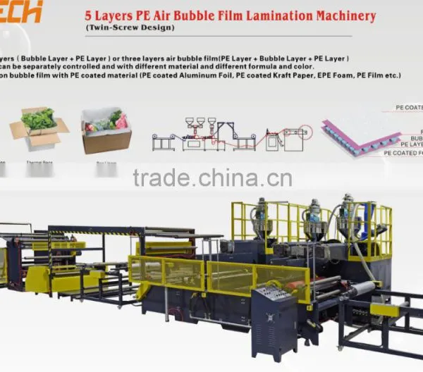 Ztech Brand EPE Foam and Air Bubble Bag Making Machine photo-3