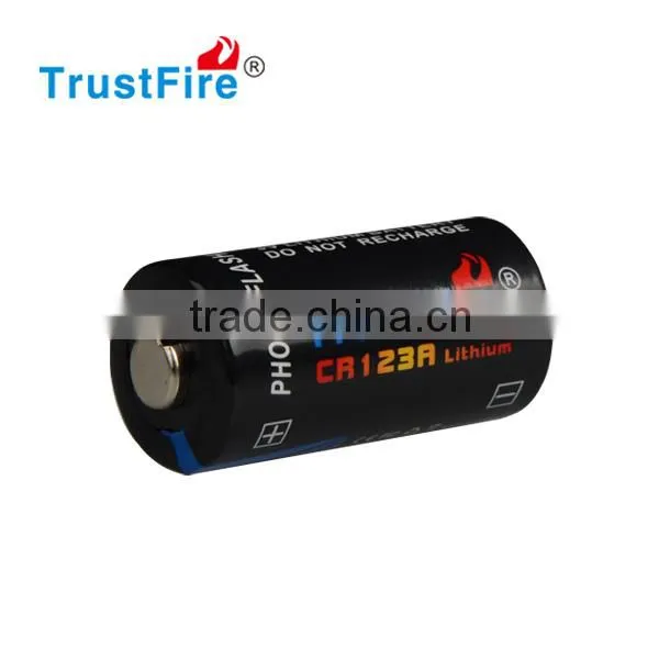 Trustfire Lithium Battery CR123A Disposable Batteries ,Li-ion Non-Rechargeable 1300mah Li-ion Batteries Made in China photo-4