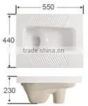 2016 Popular New Design Sanitary Ware Bathroom Ceramics Squat Toilet photo-3