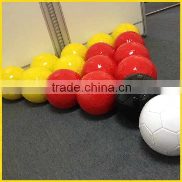 Yellow and Red Color Football Billiard Balls Snookball photo-2