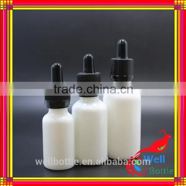 Child Proof Glass Dropper Bottle for E-cig Liquid Bottles for Glass Dropper Bottle White photo-4