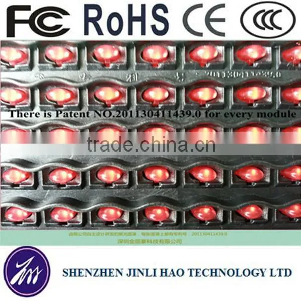 p10 outdoor red led module