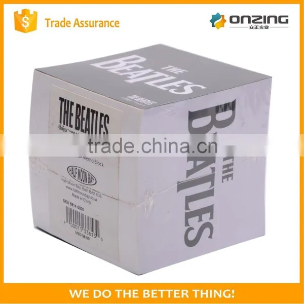 OEM High Quality 12x12x12 Paper Memo Note Cube for Office photo-4