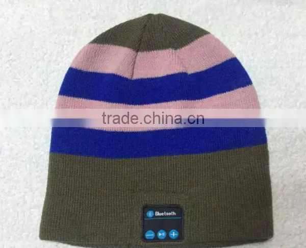 Fashion Sport Bluetooth Hat,Winter Outdoor Sport Knitted Cap With Wireless Stereo Headphone Answer Call photo-5
