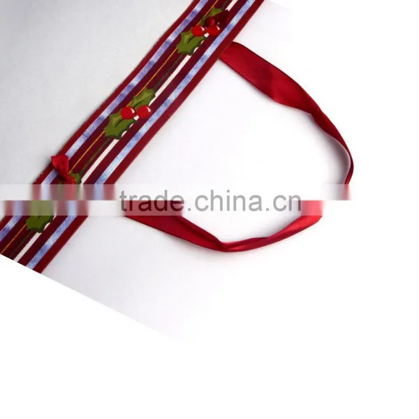 Special Custom Made Printed ,paper Christmas Gift Bags photo-3