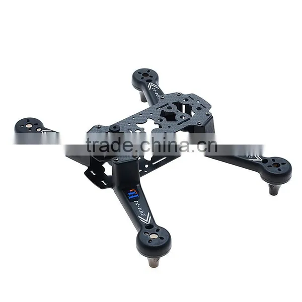 HJ2804-X1 FPV Super Light Carbon Fiber Quadcopter Frame With Plastic Landing Gear VS QAV250 photo-2