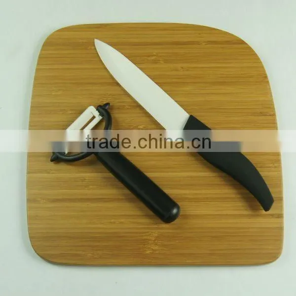 Zirconia Ceramic Knives With Bamboo Board