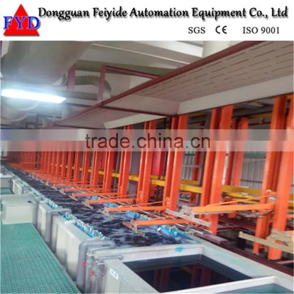 Feiyide Automatic Hardware ABS Chrome Plating Equipment / Electroplating Machine photo-4