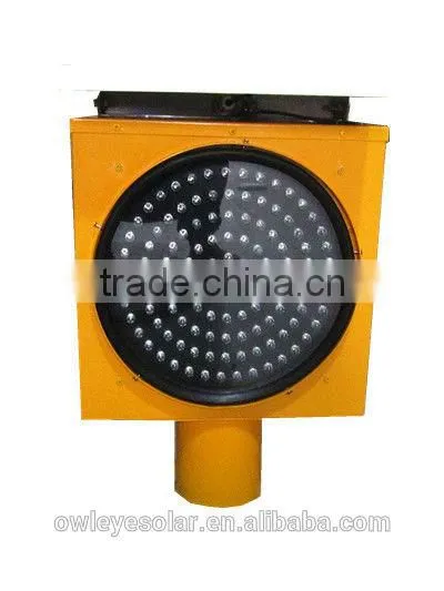 Solar Led Road Safety Flashing Light / Solar Super Bright Led Furious Traffic Signal Sign /remarkable photo-3