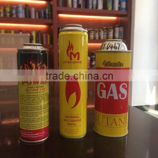 Empty Can Neck-in Type for Butane Gas Stove Manufacturer 300ml