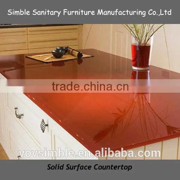 VOVSIMBLE Oem Solid Surface Reception Desk Countertop photo-3