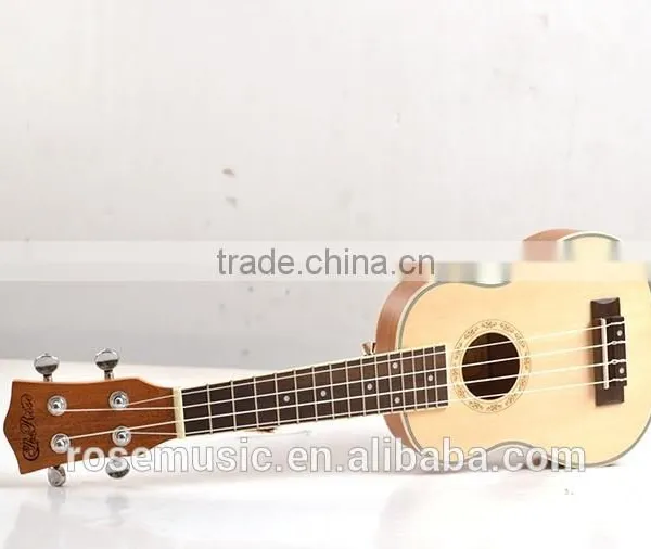 China Cheap High Quality 21" Ukulele Wholesale Wooden Ukulele photo-2