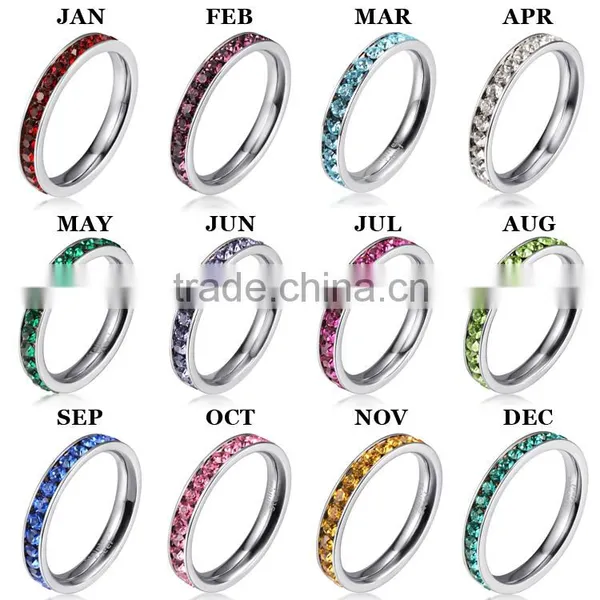12 Months Birthstone Wholesale Custom Made Jewelry Set for Different Tales photo-4