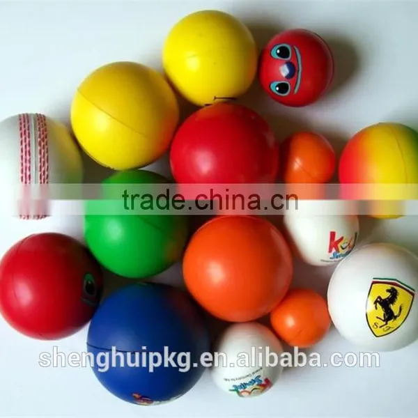 Top Quality Custom PU Stress Ball /anti Stress PU Foam Stress Ball