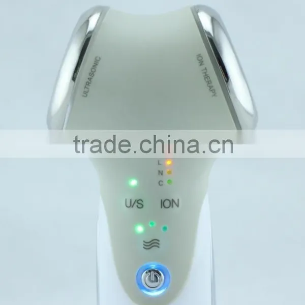 2 IN 1 Ultrasonic Ion Massager for Face Skin Care photo-3