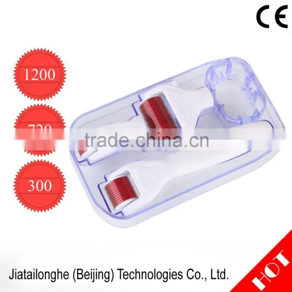 Stainless Micro Needle Therapy Derma Roller Kits Skin Care Beauty 4 in 1 Derma Roller photo-4