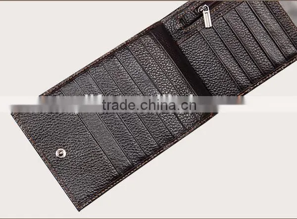 2016 New Design Fashion 100%Genuine Leather Wallet,Crocodile 3D Purse Men Long Wallet Card Handbag Wallet photo-5