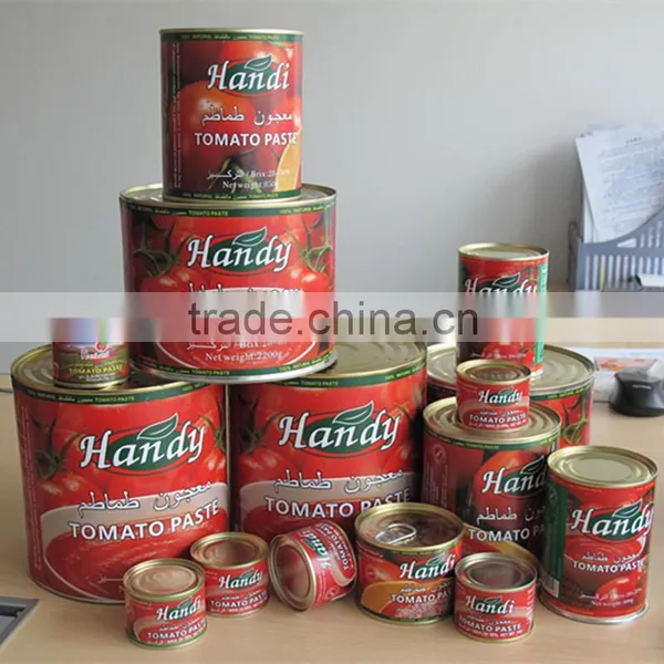Tomato Paste 198g With Easy Open or Normal Open Lid Italian Tomato Paste photo-3