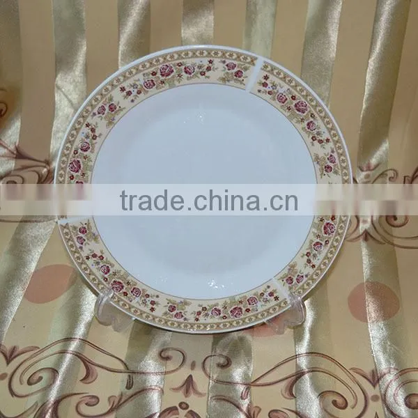 White Porcelain Plate ,customized Porcelain Plate ,ceramic Dish Plate photo-3