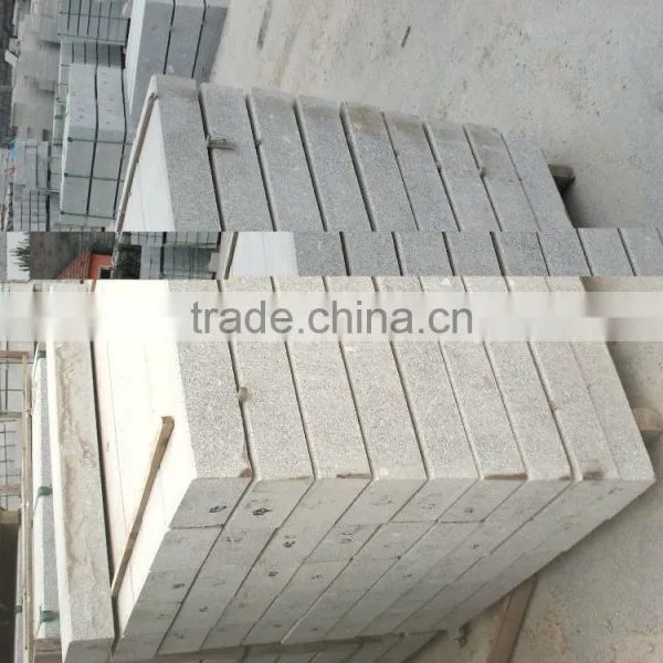 China Cheap Grey Paving Granite Stone, Edging Border Stone, Kerbstone photo-4