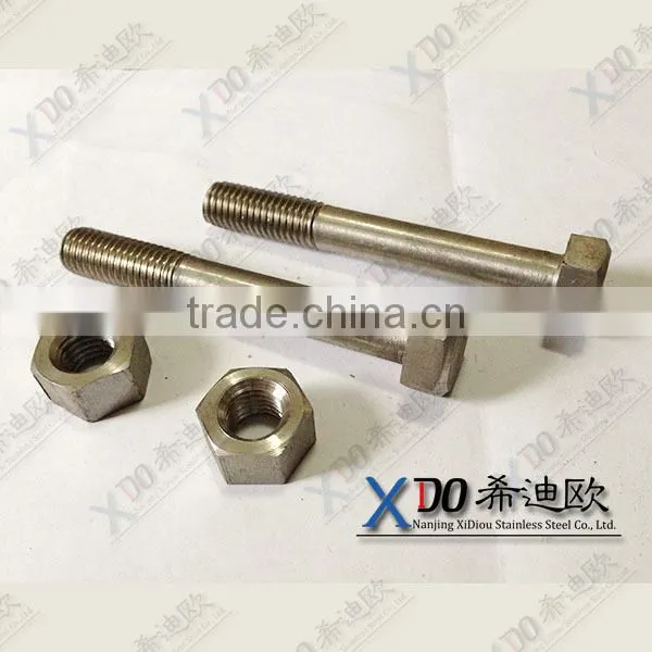 Inconel601. Inconel625. Inconel600 Stainless Steel Din931 Hex Bolt photo-4