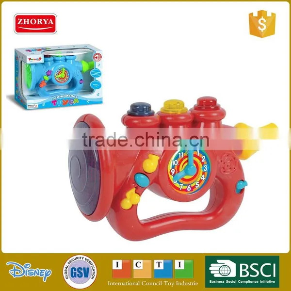 Zhorya Educational Musical Trumpet With Russian Dubbing and Light