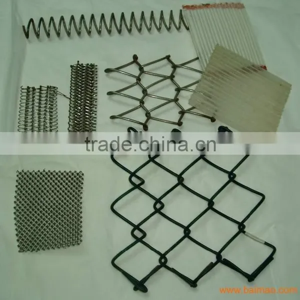 Hot Sale Galvanized or Pvc Coated Chain Link Rhombus Wire Mesh Fence photo-3
