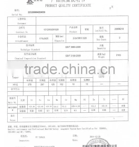 5052 Alloy Aluminum Sheet photo-5