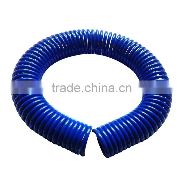 BLue Polyurethane Spiral Tube, PU Coil Hose With Quick Connectors(5.5*8mm),Pneumatic Valve photo-3