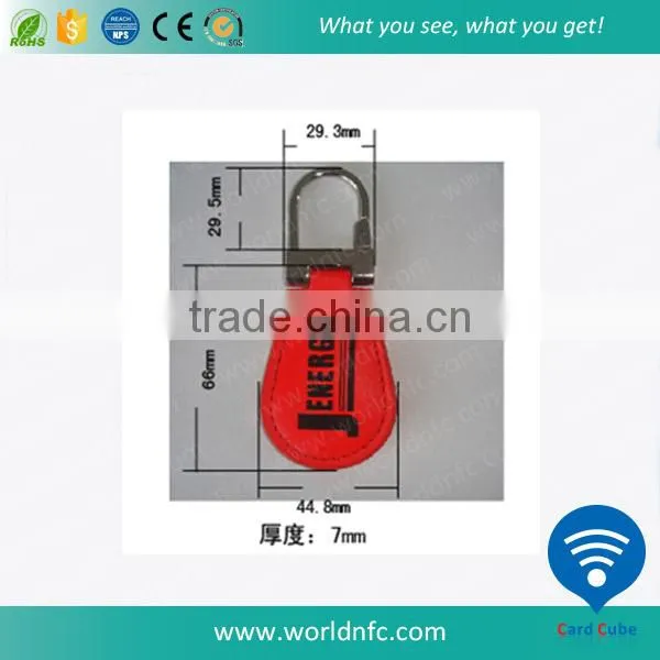 125KHz TK4100 Hotel Key Tag, Leather Keychain photo-5