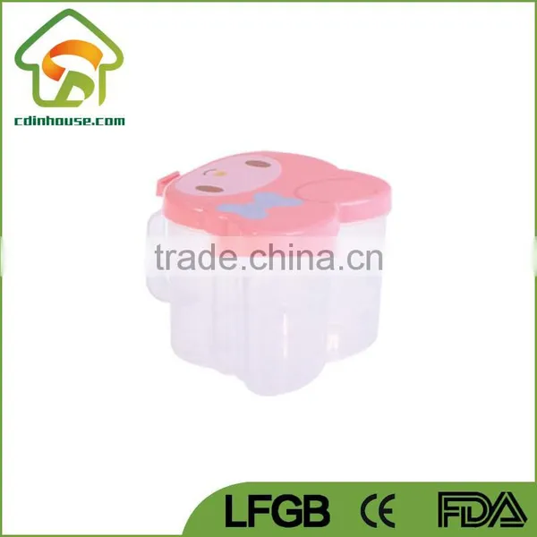 Plastic Heart Shape Condiment Dispenser With Spoon photo-4