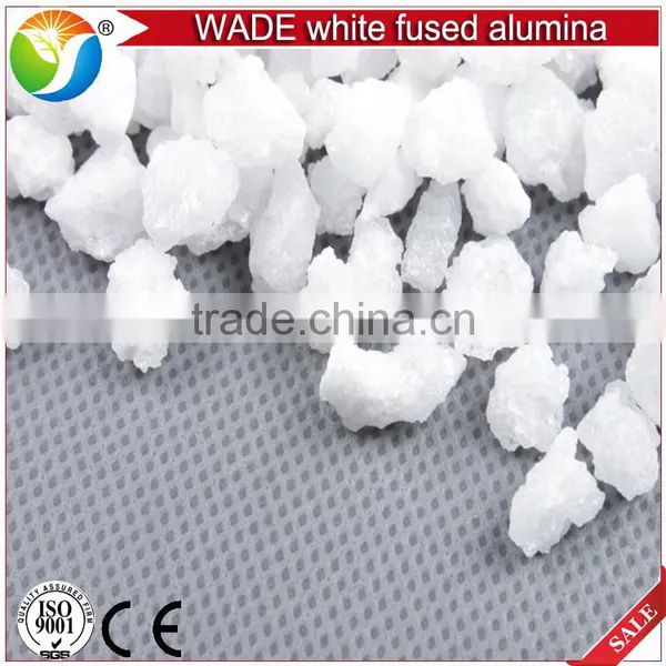 Sandblasting precision casting white fused alumina for sale