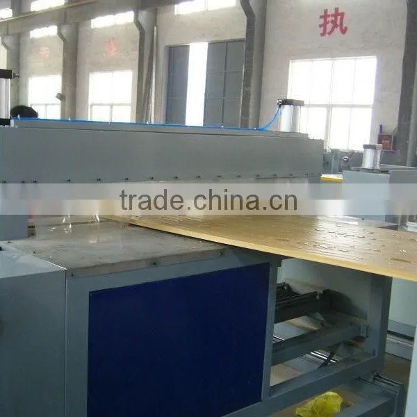 Plastic Extrusion 900mm Wide WPC PVC Door Making Machine for Sales photo-5